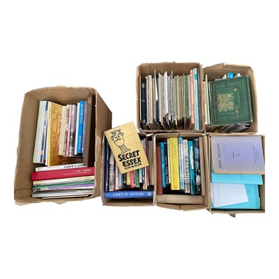 Lot 1382 - Six boxes of Essex related books