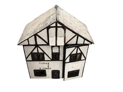 Lot 1947 - Two scratch built dolls houses (2)