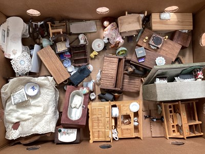 Lot 1949 - Collection of Dolls House miniatures (3 boxes)