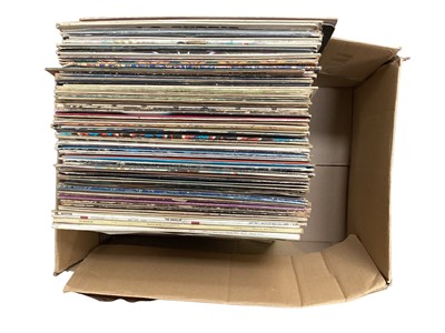 Lot 2786 - 2 Boxes of LP Records, including The Rolling Stones, Beatles, Pink Floyd, Full Cream and Art Pepper (2).