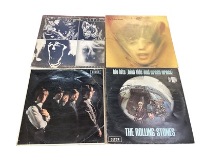 Lot 2786 - 2 Boxes of LP Records, including The Rolling Stones, Beatles, Pink Floyd, Full Cream and Art Pepper (2).