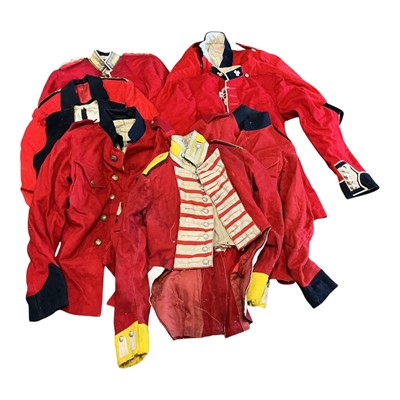 Lot 809 - Elizabeth II Irish Guards tunic, together with Mess Dress Jacket and other tunics, (1 box).