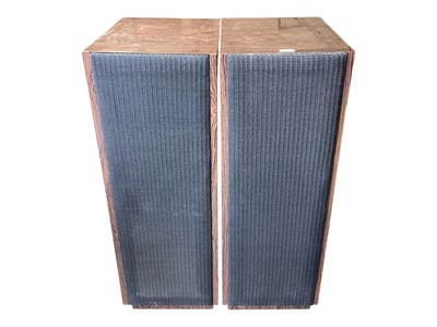 Lot 2720 - Pair of large floor standing speakers in rosewood effect cases