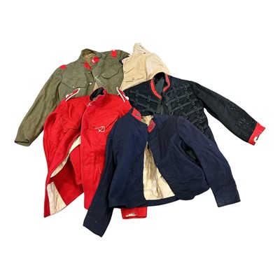 Lot 814 - Group of French and other military tunics, (1 box).