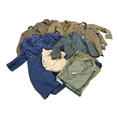 Lot 817 - Group of assorted American military uniforms, (2 boxes).