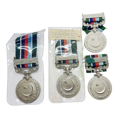 Lot 819 - Group of four Pakistan General Service medals, (4).