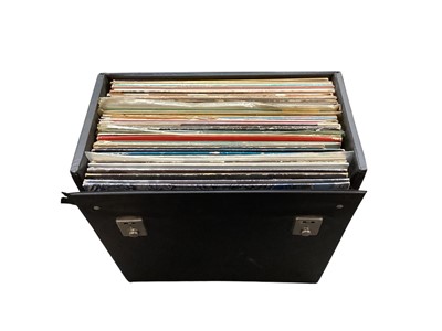 Lot 2791 - Collection of LP Records including Gene Vincent, Rock, Pop, Gospel, plus Two Boxes of Singles.