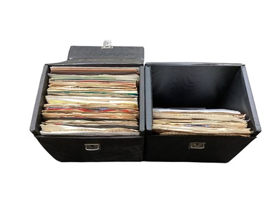 Lot 2791 - Collection of LP Records including Gene Vincent, Rock, Pop, Gospel, plus Two Boxes of Singles.