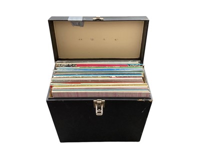 Lot 2791 - Collection of LP Records including Gene Vincent, Rock, Pop, Gospel, plus Two Boxes of Singles.