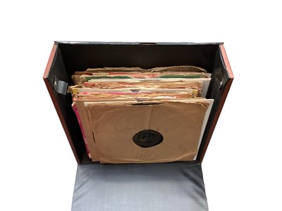 Lot 2791 - Collection of LP Records including Gene Vincent, Rock, Pop, Gospel, plus Two Boxes of Singles.