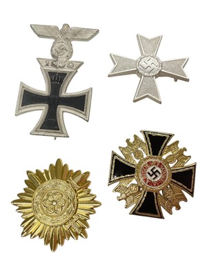 Lot 832 - Group of four Nazi German award badges, (4).