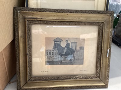 Lot 5221 - Collection of 18th and 19th century engravings in glazed frames together with a collection of antique prints and photographs in glazed frames