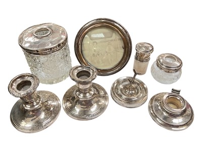 Lot 263 - Group of silver items