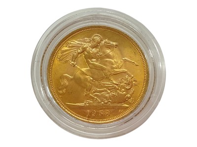 Lot 516 - G.B. - Gold Sovereign Elizabeth II 1958 UNC (1 coin)