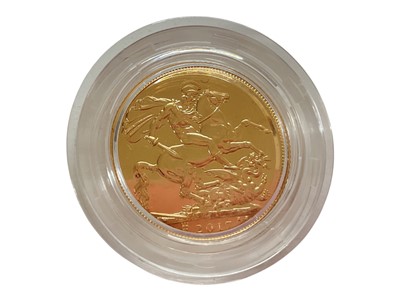 Lot 517 - G.B. - Gold Sovereign Elizabeth II 2017 UNC (1 coin)