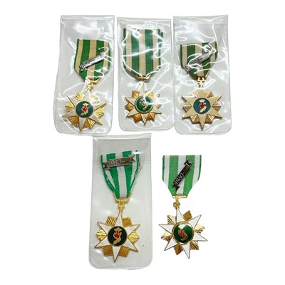 Lot 894 - Group of five Republic of Vietnam Campaign medals, (5).