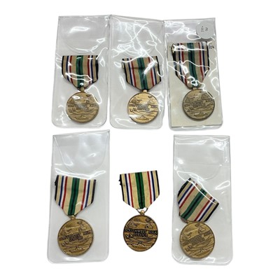 Lot 901 - Group of six Southwest Asia Service medals, awarded for service during the Persian Gulf War (1990 - 1995), (6).