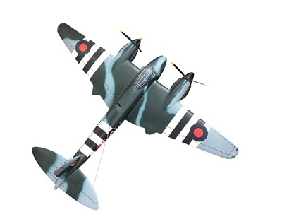 Lot 1971 - Large scale D. H. 89 De Havilland Mosquito on stand