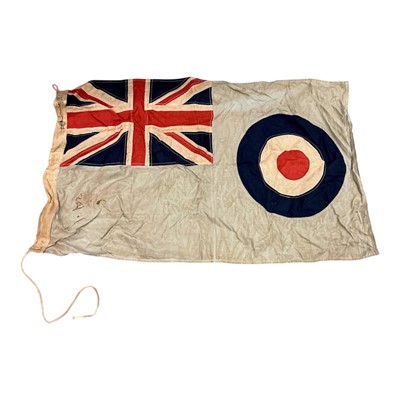 Lot 924 - Royal Air Force (RAF) ensign, 57 x 90cm