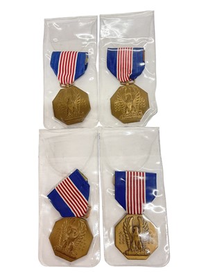 Lot 938 - Group of four United States Army Soldier's medals, (4).