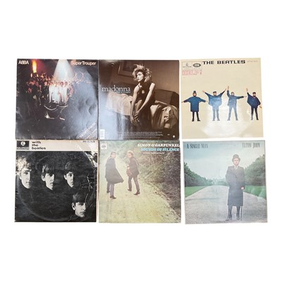 Lot 221 - Collection of LP records, including Beatles and others