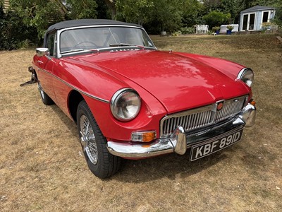 Lot 57 - 1966 MGB Roadster, 1798cc, 2dr, finished in Signal Red, reg. no. KBF891D