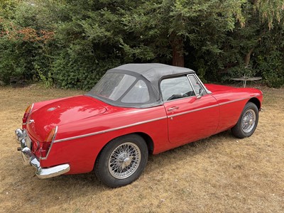 Lot 57 - 1966 MGB Roadster, 1798cc, 2dr, finished in Signal Red, reg. no. KBF891D
