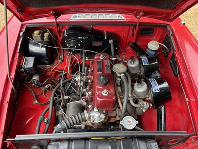 Lot 57 - 1966 MGB Roadster, 1798cc, 2dr, finished in Signal Red, reg. no. KBF891D