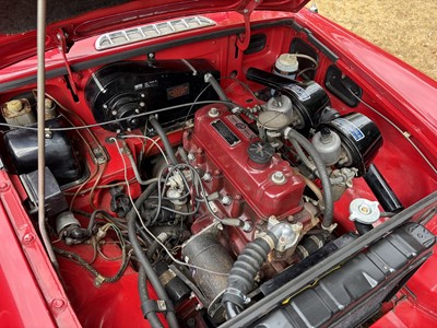 Lot 57 - 1966 MGB Roadster, 1798cc, 2dr, finished in Signal Red, reg. no. KBF891D