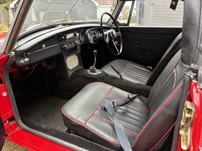 Lot 57 - 1966 MGB Roadster, 1798cc, 2dr, finished in Signal Red, reg. no. KBF891D