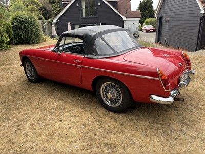Lot 57 - 1966 MGB Roadster, 1798cc, 2dr, finished in Signal Red, reg. no. KBF891D