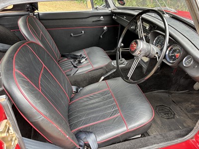 Lot 57 - 1966 MGB Roadster, 1798cc, 2dr, finished in Signal Red, reg. no. KBF891D