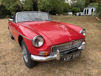 Lot 57 - 1966 MGB Roadster, 1798cc, 2dr, finished in Signal Red, reg. no. KBF891D