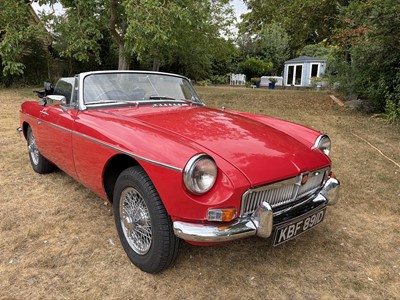 Lot 57 - 1966 MGB Roadster, 1798cc, 2dr, finished in Signal Red, reg. no. KBF891D