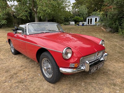 Lot 57 - 1966 MGB Roadster, 1798cc, 2dr, finished in Signal Red, reg. no. KBF891D