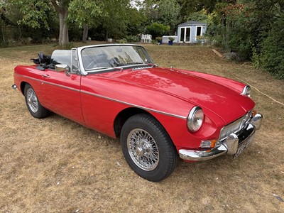 Lot 57 - 1966 MGB Roadster, 1798cc, 2dr, finished in Signal Red, reg. no. KBF891D