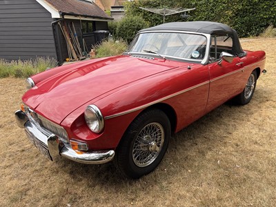 Lot 57 - 1966 MGB Roadster, 1798cc, 2dr, finished in Signal Red, reg. no. KBF891D