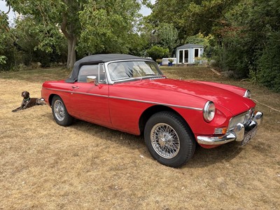 Lot 57 - 1966 MGB Roadster, 1798cc, 2dr, finished in Signal Red, reg. no. KBF891D