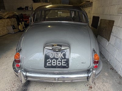 Lot 58 - 1967 Jaguar Mark II 2.4 saloon, manual over drive, finished in grey, reg. no. OGX 286E