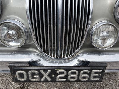 Lot 58 - 1967 Jaguar Mark II 2.4 saloon, manual over drive, finished in grey, reg. no. OGX 286E
