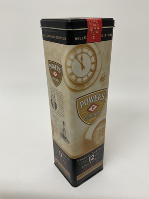 Lot 166 - Powers Millenium Edition, Gold Label, 12 year old Irish Whiskey, in original box, sealed