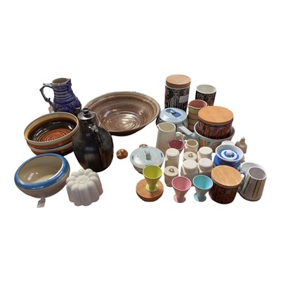 Lot 5003 - Group of ceramics to include studio pottery, Portmerion etc