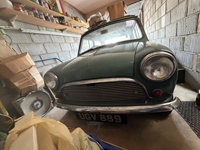 Lot 51 - 1963 Austin Mini Cooper, 997cc, finished in green, reg. no. UGV 889, chassis no. C-A237 345095