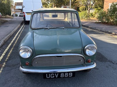 Lot 51 - 1963 Austin Mini Cooper, 997cc, finished in green, reg. no. UGV 889, chassis no. C-A237 345095