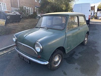 Lot 51 - 1963 Austin Mini Cooper, 997cc, finished in green, reg. no. UGV 889, chassis no. C-A237 345095