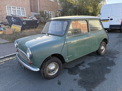 Lot 51 - 1963 Austin Mini Cooper, 997cc, finished in green, reg. no. UGV 889, chassis no. C-A237 345095