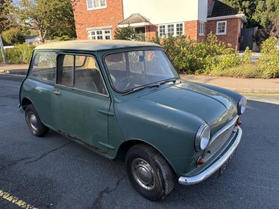 Lot 51 - 1963 Austin Mini Cooper, 997cc, finished in green, reg. no. UGV 889, chassis no. C-A237 345095