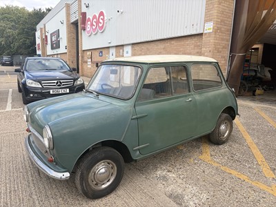 Lot 51 - 1963 Austin Mini Cooper, 997cc, finished in green, reg. no. UGV 889, chassis no. C-A237 345095