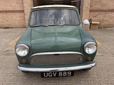 Lot 51 - 1963 Austin Mini Cooper, 997cc, finished in green, reg. no. UGV 889, chassis no. C-A237 345095