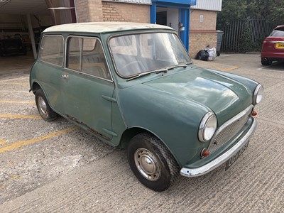 Lot 51 - 1963 Austin Mini Cooper, 997cc, finished in green, reg. no. UGV 889, chassis no. C-A237 345095